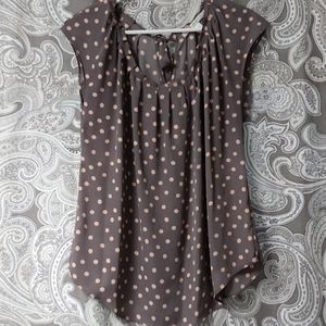 Polka dot top